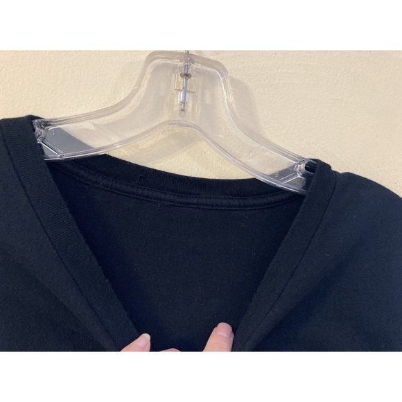 XL Unisex Humor T-Shirt- "It's ok if you disagree with me" Black- Soft-VG - Picture 5 of 5